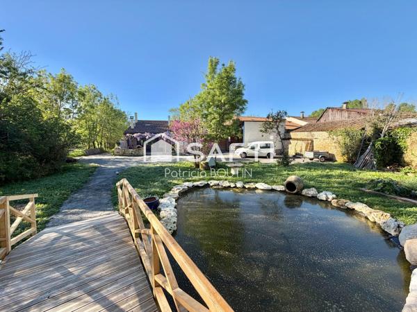 MAISON 3 CHAMBRES + STUDIO ATTENANT ET GARAGE A COULON