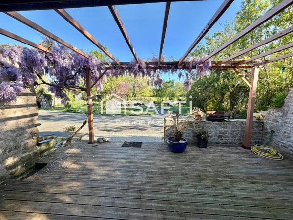 MAISON 3 CHAMBRES + STUDIO ATTENANT ET GARAGE A COULON