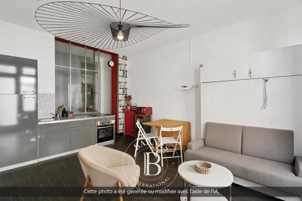 Paris 9ème, Appartement 1 Chambre -  23 m² à vendre