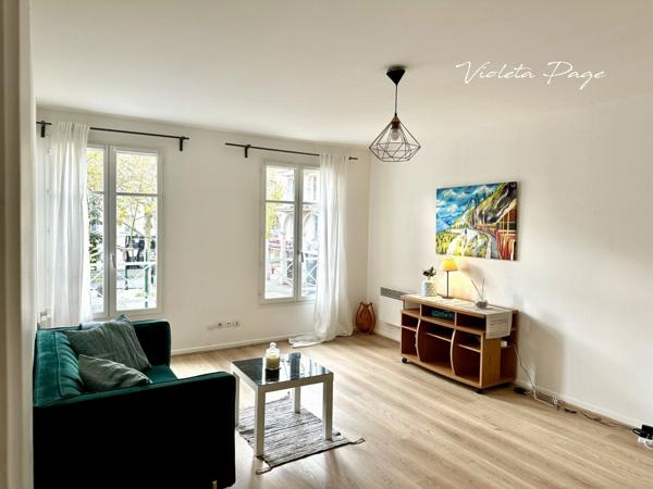 Carrières-sous-Poissy (78955) Charmant appartement lumineux (traversant) et spacieux, proche commodités.