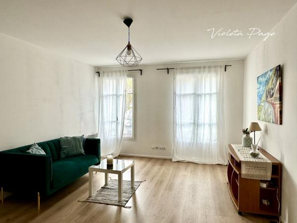 Carrières-sous-Poissy (78955) Charmant appartement lumineux (traversant) et spacieux, proche commodités.