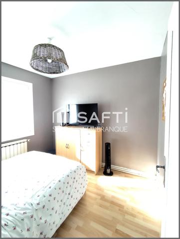 Maison de semi plain pied 4 chambres, garage et jardin