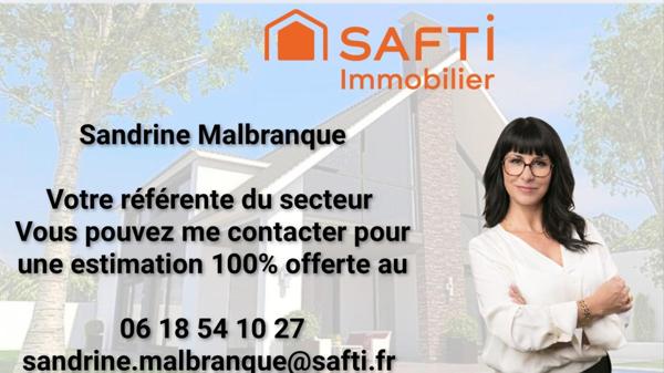 Maison de semi plain pied 4 chambres, garage et jardin