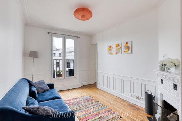 Levallois Perret - appartement 3 pièces - dernier étage