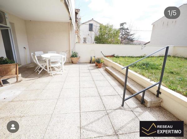 Manosque (04100) APPARTEMENT MEUBLE DE TYPE 3 MEUBLE AVEC JARDIN ET GARAGE