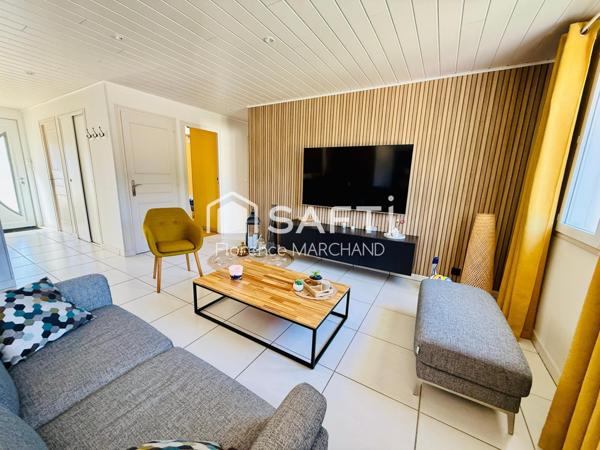 BEAU PLAIN-PIED  2 CH 1 BUREAU JARDIN 2 GARAGES ATELIER