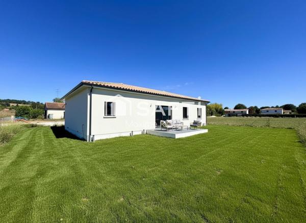 Maison neuve 3 chambres 110 m2 à Marmande