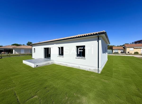 Maison neuve 3 chambres 110 m2 à Marmande