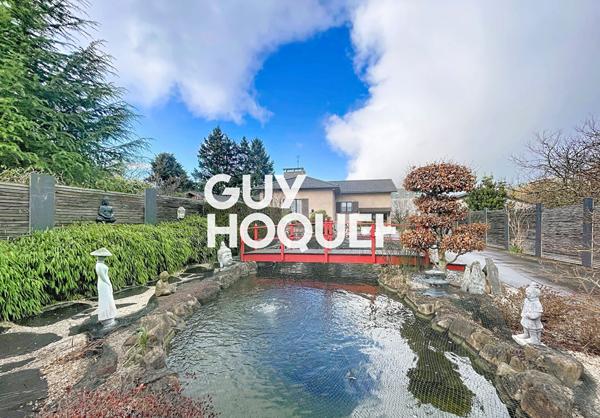 Villa sur sous-sol 6 Chambres + Dépendances et Terrain Constructible de 2227 m² - 71850 CHARNAY LES MACON