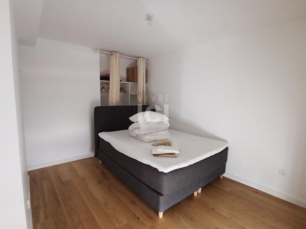 Appartement meublé Nantes 2 pièce(s) 41 m2 avec balcons et place de parking