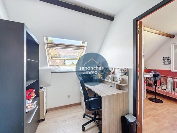 Maison à vendre Louverset 27190 sur sous-sol total avec dépendance et terrain arboré