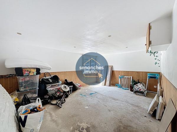 Maison à vendre Louverset 27190 sur sous-sol total avec dépendance et terrain arboré