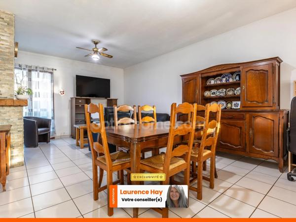 Maison individuelle 83 m² - 4 pièces - 3 chambres - Terrain de 300 m2 - Piscine - Garage