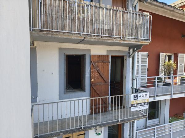 À VENDRE  STUDIO 26 M²  CUR D'ALBERTVILLE (73200)