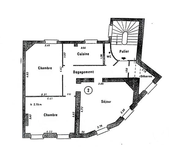 Appartement F3 à vendre  3 pièces - 67,10 m2 VINCENNES - 94