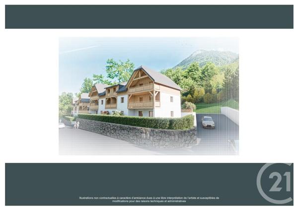 Appartement F4 à vendre  4 pièces - 66,65 m2 CAUTERETS - 65