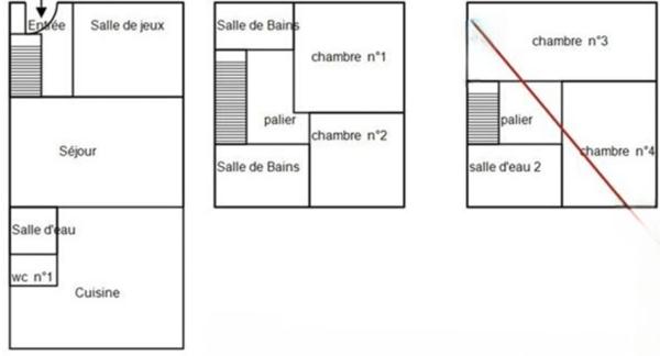 A VENDRE Maison Coup de Coeur, 7 Pièces avec Garage et Jardin - SAINT QUENTIN (02) Quartier Remicourt