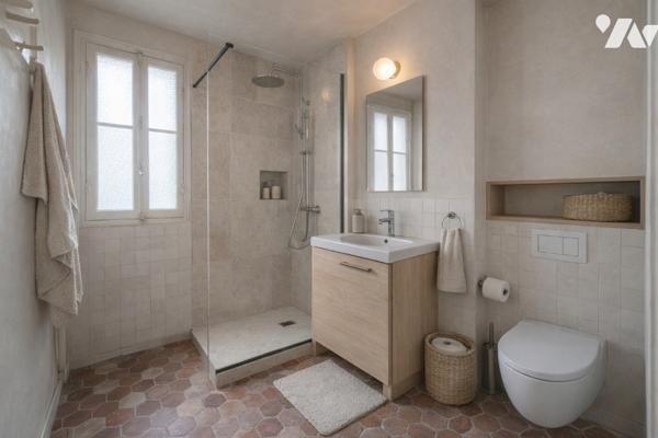 GENTILLY : appartement 2 pièces 47.59 m2 avec balcon