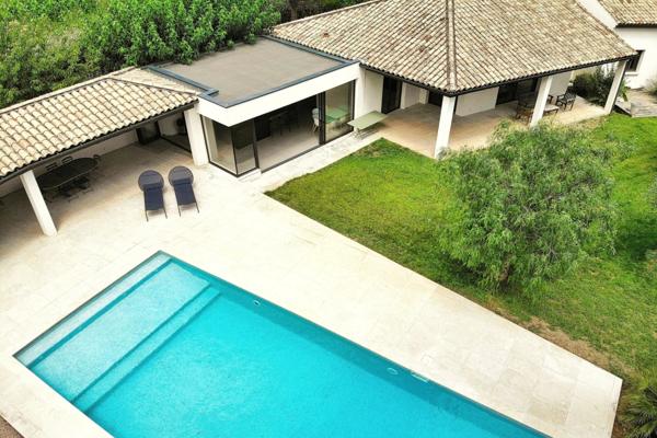 Villa d’architecte avec piscine au calme à 30 mn de Montpellier