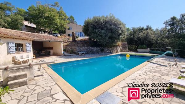 Pignans maison 10 pièce(s) 225 m2 + 233 m² annexe piscine