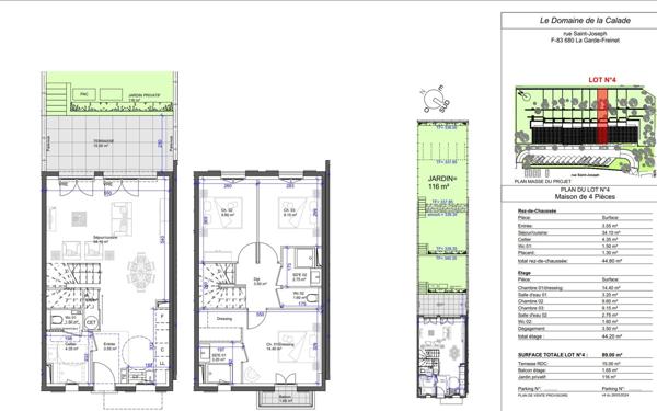 Maison à vendre    4 pièces • 89 m2 La Garde-Freinet