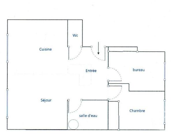 Appartement T3 à vendre  3 pièces - 57,61 m2 LYON - 69004