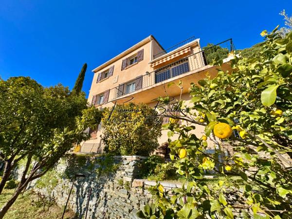 À vendre Maison de charme 5 pièces de 122m², Terrain 1 345m², Vue mer, Ville di Pietrabugno, Haute-Corse (20)
