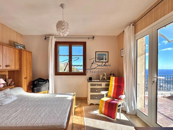 À vendre Maison de charme 5 pièces de 122m², Terrain 1 345m², Vue mer, Ville di Pietrabugno, Haute-Corse (20)