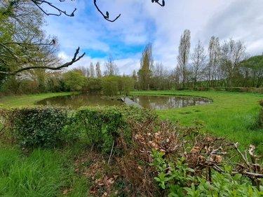 Terrain de loisirs - Bois - Etang à vendre à Prée d'Anjou en Mayenne (53200), ref : 076/2758-MAD