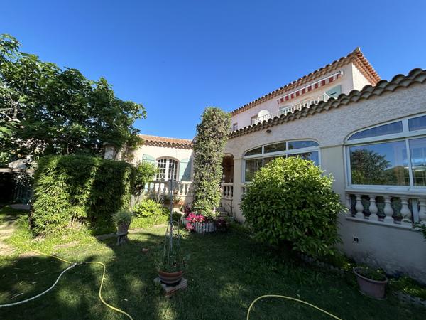 Villeneuve-lès-Maguelone (34750) VILLA 170 M² sur une parcelle de 1000 m² - VENDUE LOUEE