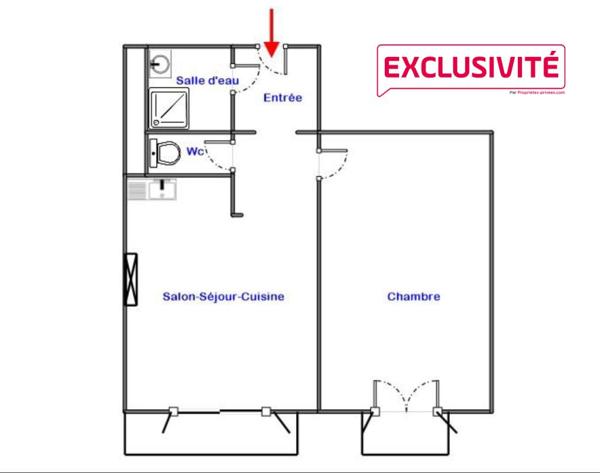 MARSEILLE (13002) -  Vieux Port - Exclusivité - Type 2 - Dernier étage - Vue Imprenable