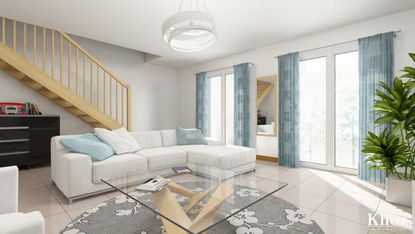 ROUILLON - LES ALLÉES DE LA HALLONNIÈRE - MAISON 4P - JARDIN