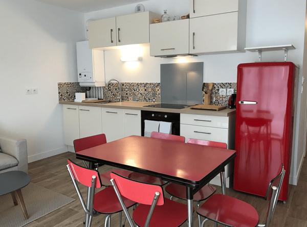 VANNES – T2 meublé à louer – 2 pièces – 42.79 m²