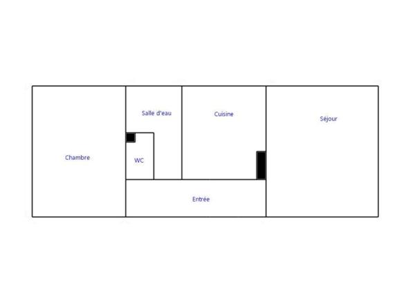 Appartement à vendre 2 pièces 42 m² Nantes