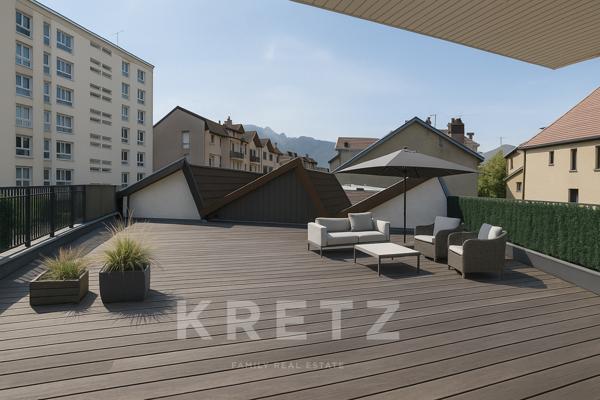 Opportunité hyper centre Aix les Bains lot 2 appartements extension possible
