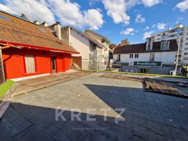 Opportunité hyper centre Aix les Bains lot 2 appartements extension possible