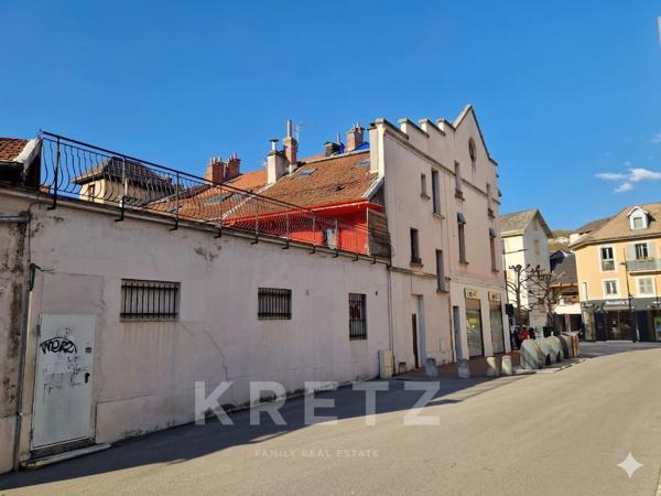 Opportunité hyper centre Aix les Bains lot 2 appartements extension possible