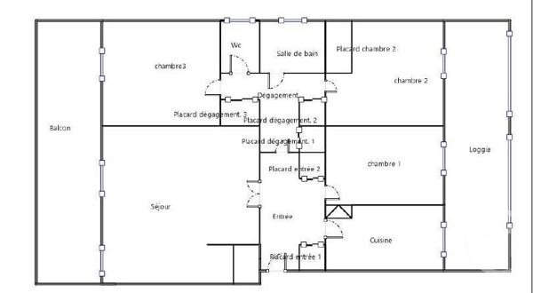 Appartement à vendre  4 pièces - 90,99 m2 TOULOUSE - 31