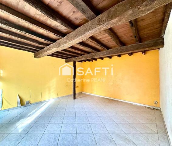 Toulousaine à rénover avec grand terrain constructible