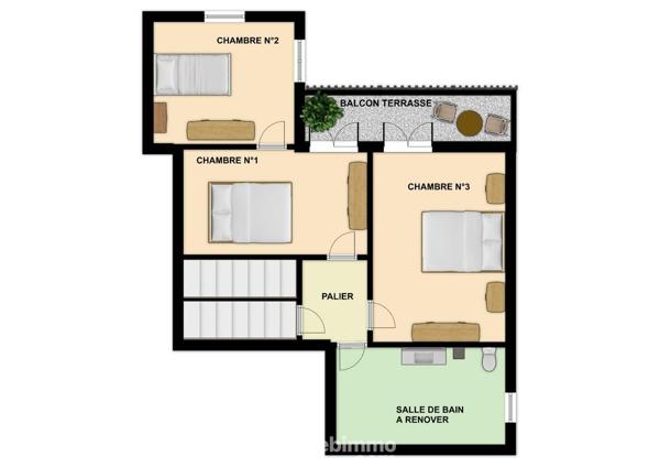 Maison de village 103.4 m² à Dangé-Saint-Romain 86220