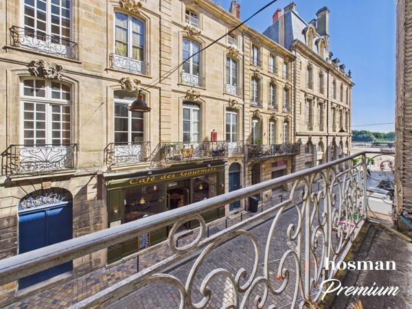 Bordeaux Centre | Immeuble pierre de taille – Vue Place de la Bourse – Local + Triplex + Appartement