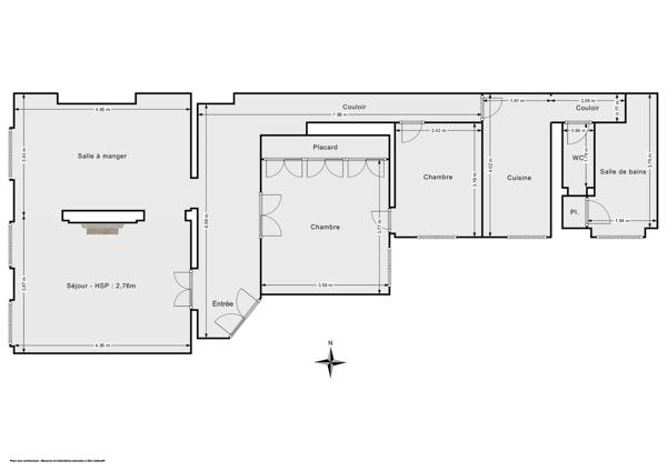 Charme Haussmannien & Luminosité Absolue - 4 pièces traversant 91,5 m² - Quartier Saint Augustin - 75008 Paris