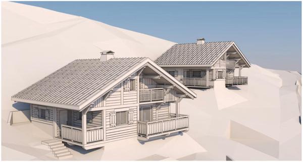 Chalet Neuf à St. Gervais avec Vue chaine des Aravis Livraison fin 2026