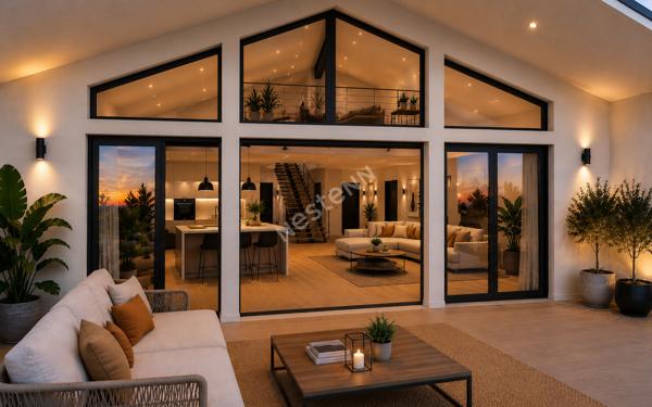 Haut de villa - Droit à construire - Loft très design avec un emplacement idéal dans une propriété de Prestige à Saint Cyr sur Mer - Lecques