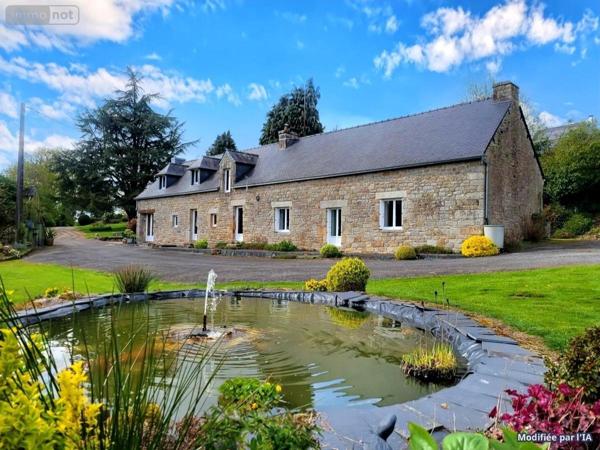 Maison à vendre à Plouray dans le Morbihan (56770), ref : 56071-2639