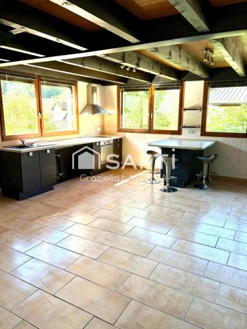 Appartement T5 de 91 m² Carrez – 120 m² au sol – 4 chambres – Eybens
