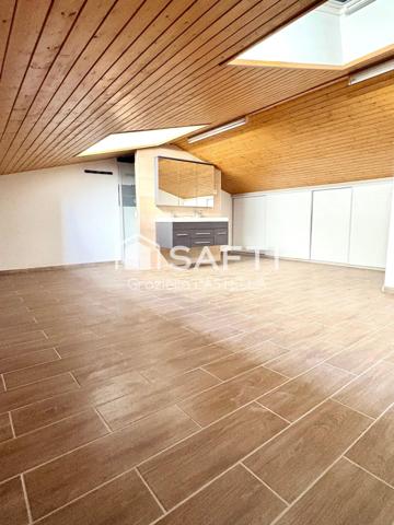 Appartement T5 de 91 m² Carrez – 120 m² au sol – 4 chambres – Eybens