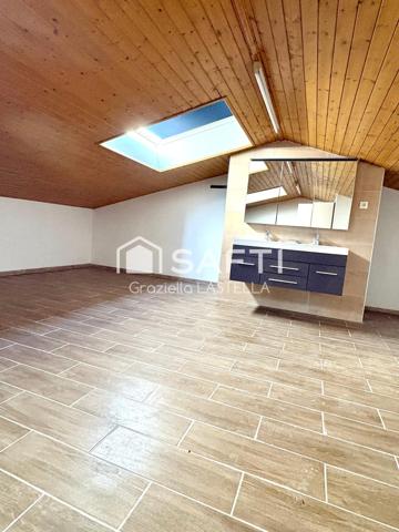 Appartement T5 de 91 m² Carrez – 120 m² au sol – 4 chambres – Eybens