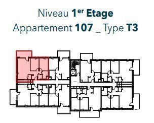 Appartement à vendre 3 pièces 70 m² Aumetz