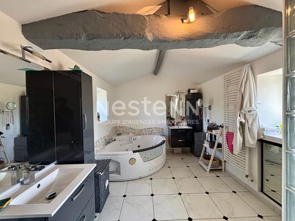 A vendre - Grande maison familiale avec piscine, dépendances et écuries - 9 pièces - 205m² - entre Thouars et Argentonnay - D5878